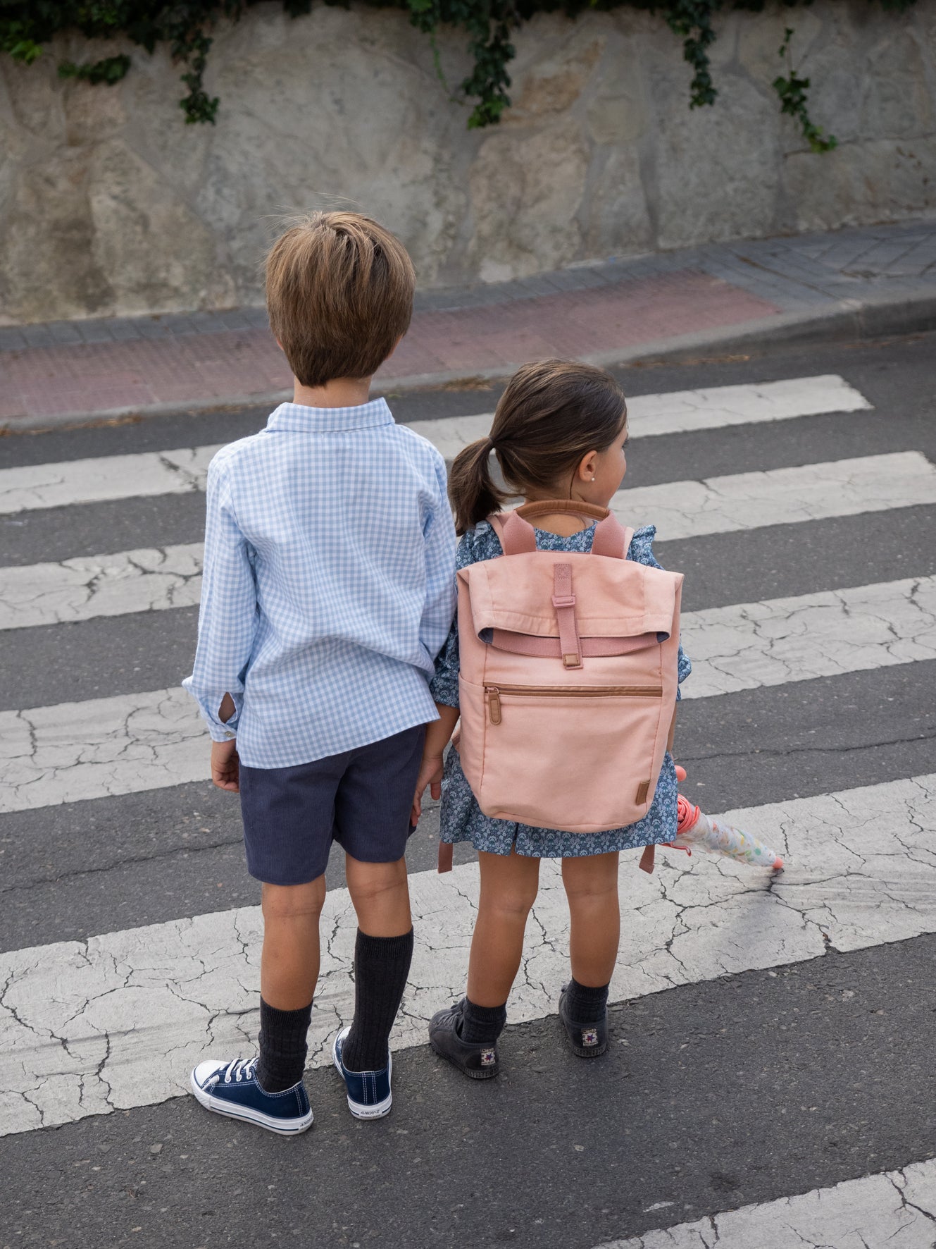 Chemise à carreaux bleus