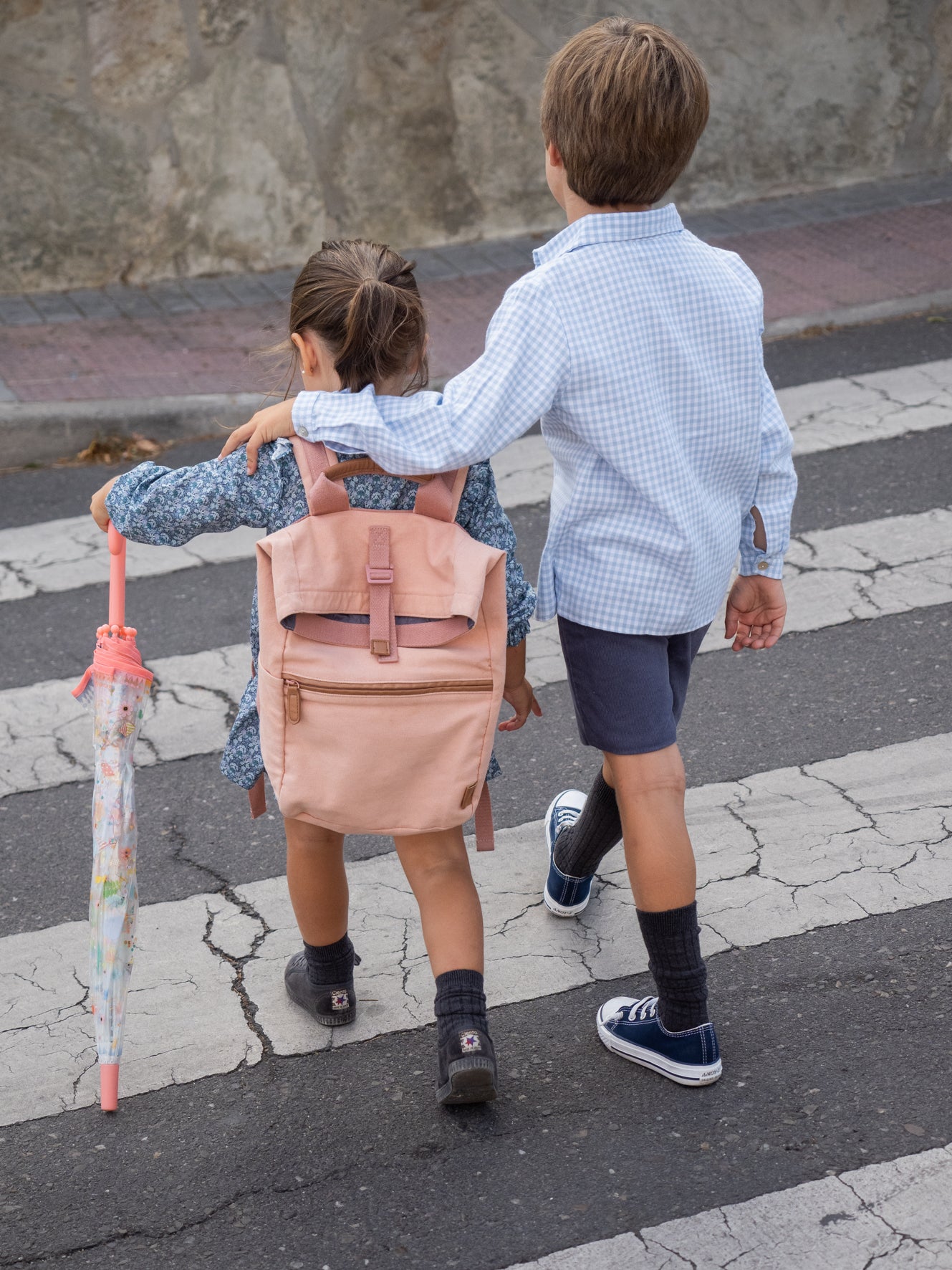 Chemise à carreaux bleus