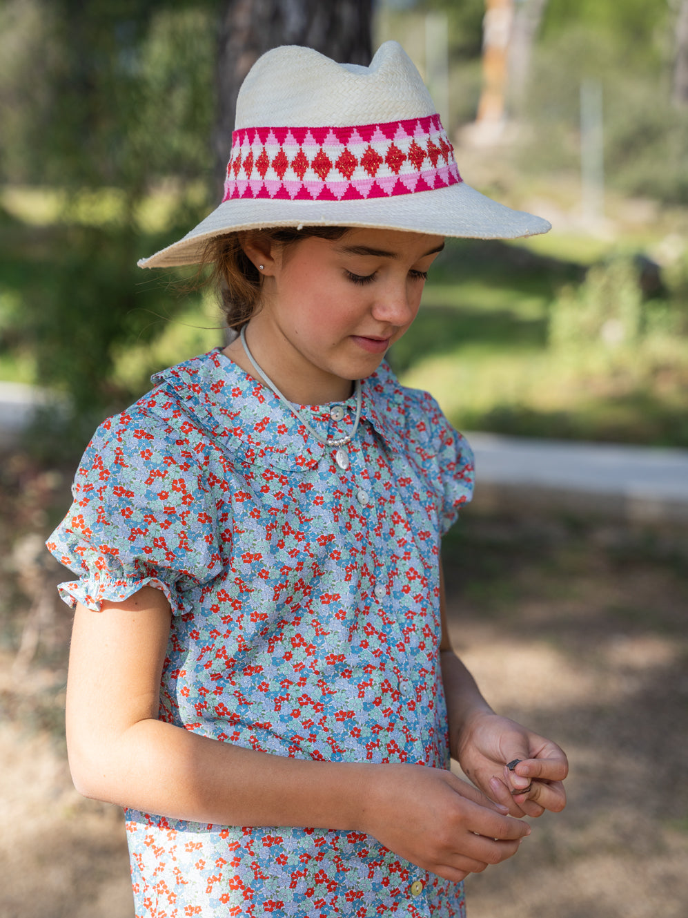 Blusa estampado multicolor