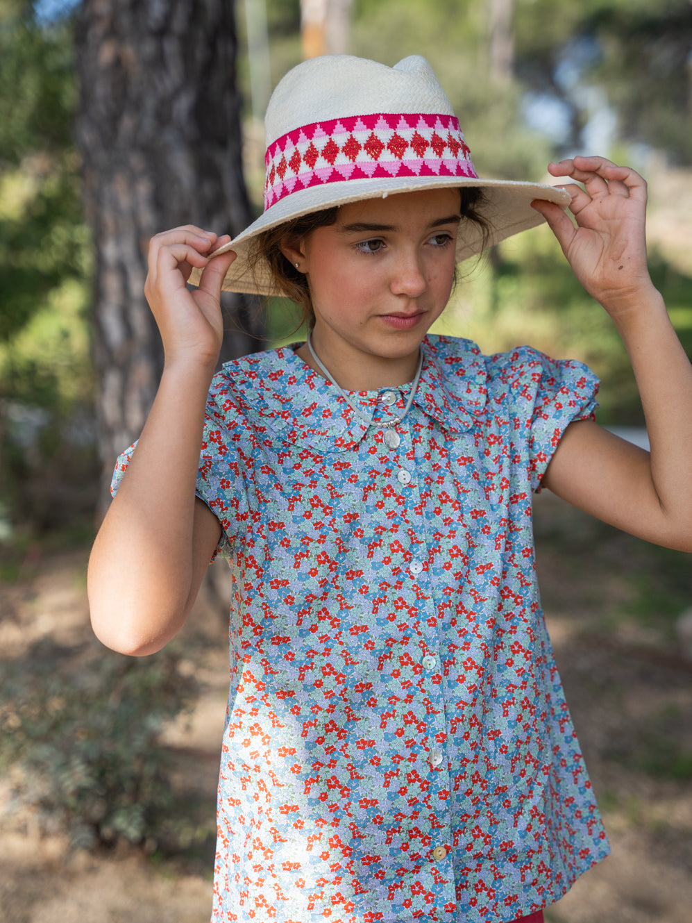 Blusa estampado multicolor