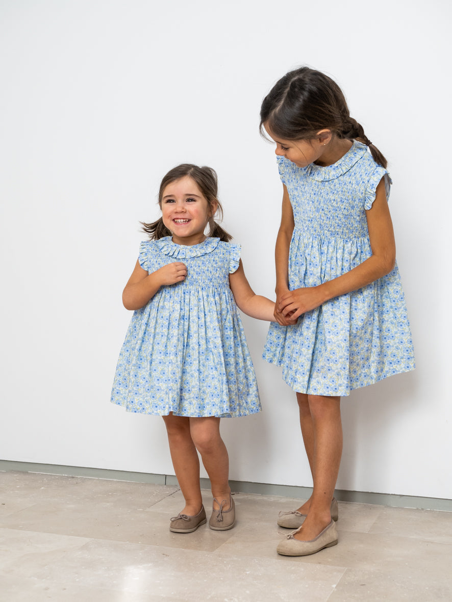 Vestido fruncido gomas