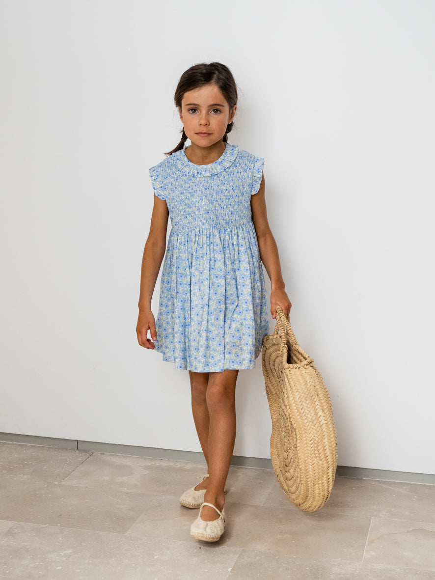 Vestido fruncido gomas