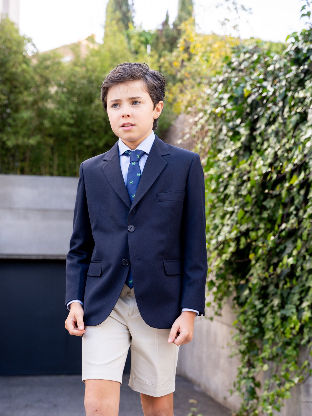 Chemise oxford bleue