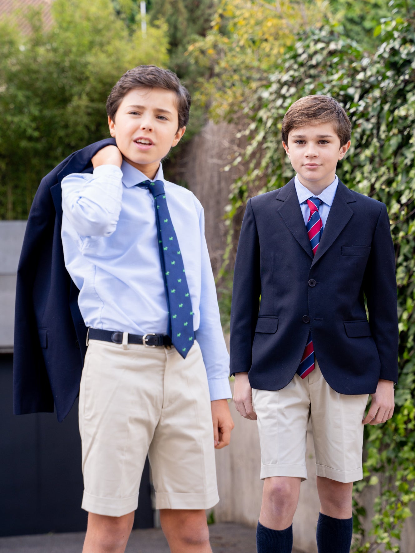 Chemise oxford bleue