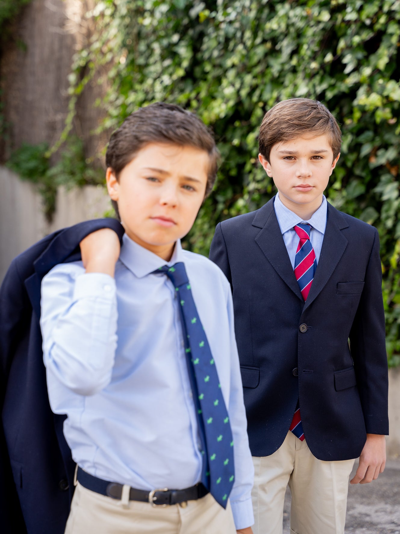 Chemise oxford bleue