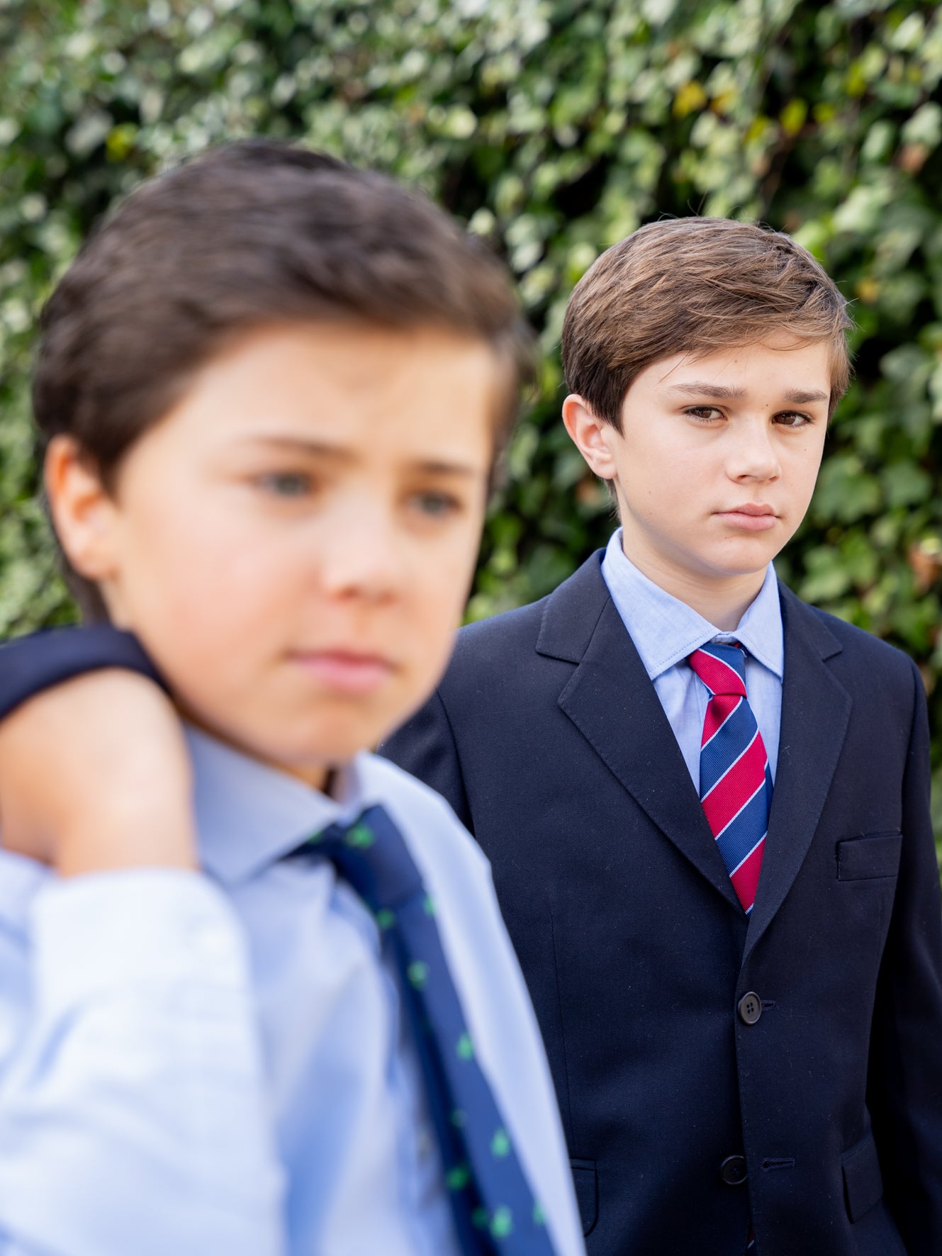 Chemise oxford bleue