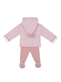 Pink sailor baby set