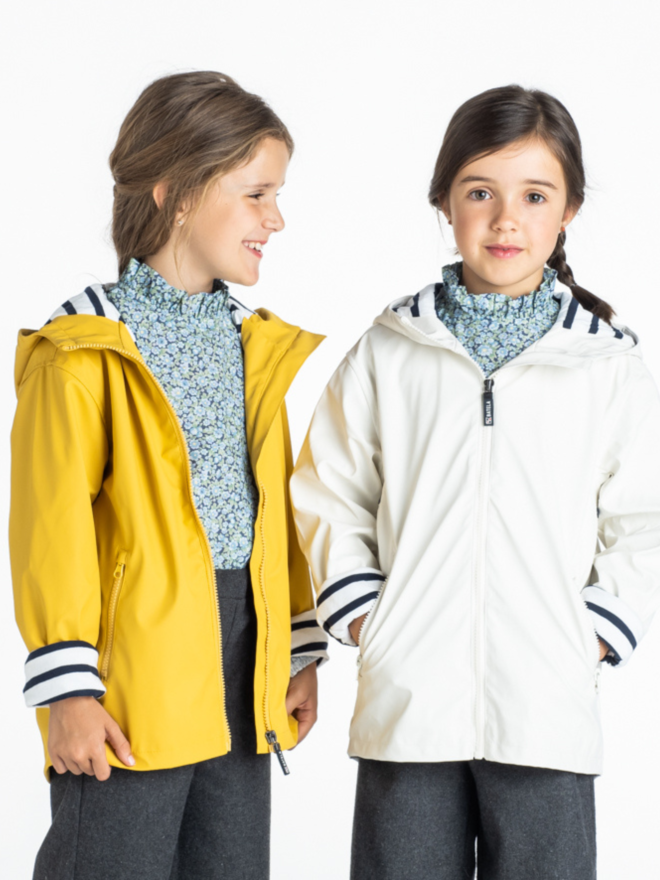 Imperméable marin jaune