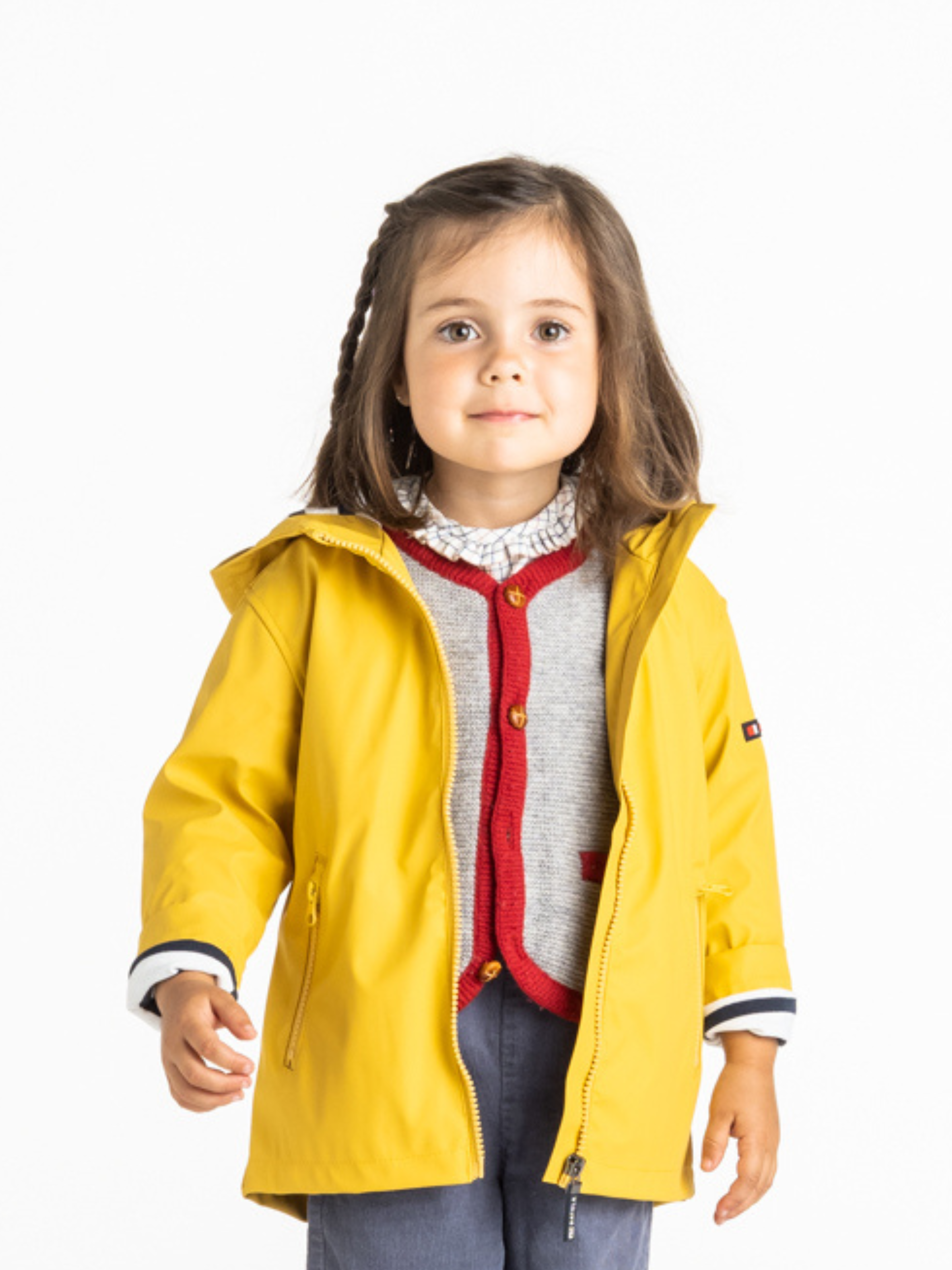 Imperméable marin jaune