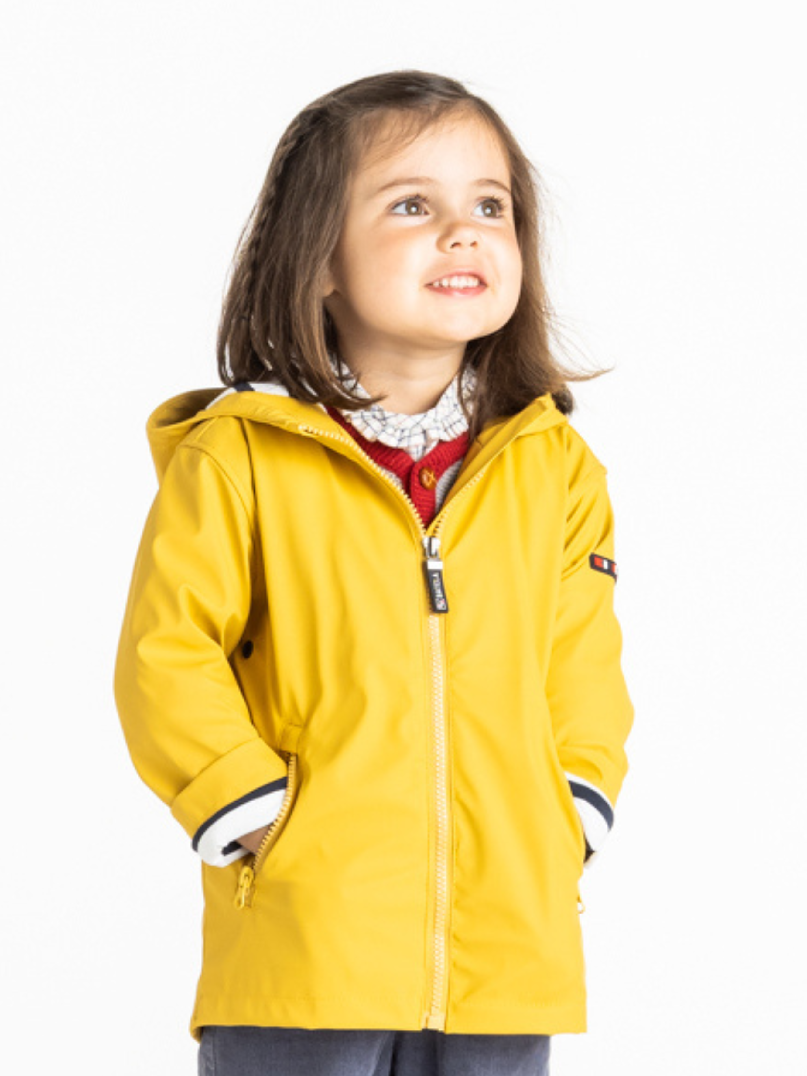 Imperméable marin jaune