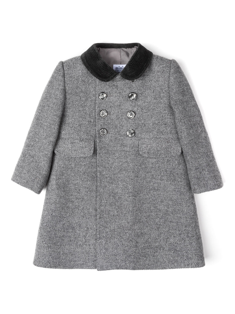 Abrigo inglés gris Príncipe George de Cambridge Minis Baby&Kids