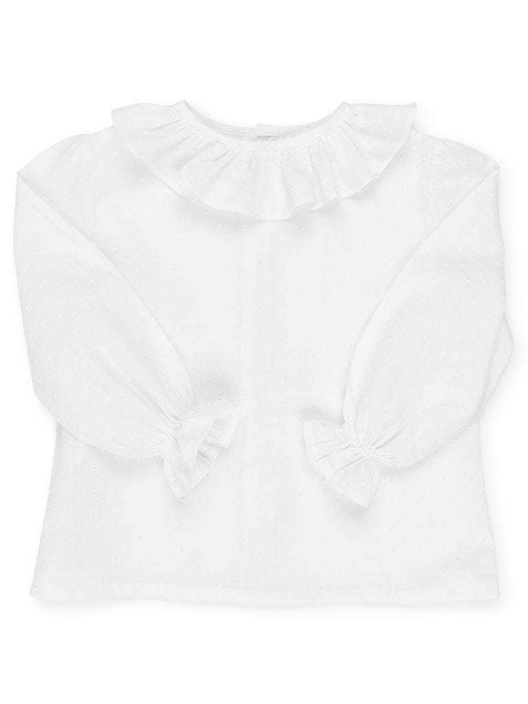 Blusa plumeti cuello Blusas y Camisas Niña Minis Baby&Kids