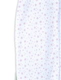 Side-snap pink stars bodysuit