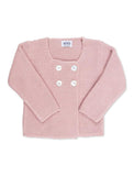 Pink 4 button cardigan