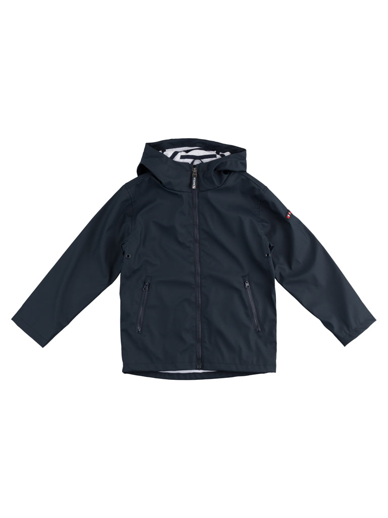 Imperméable bleu marin