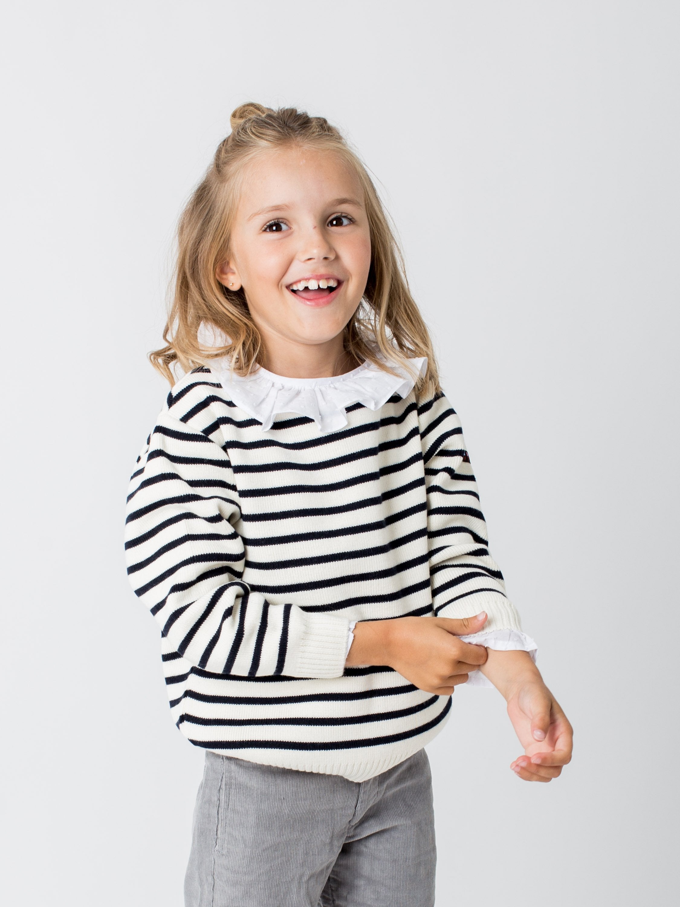 Pull marinière rayé