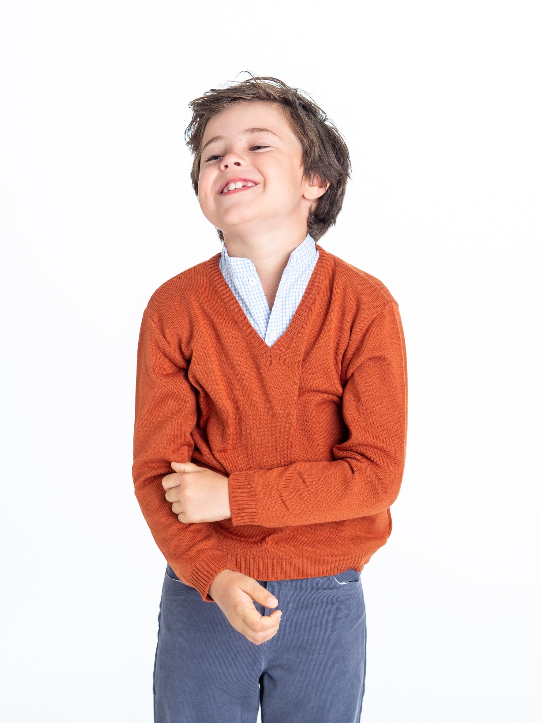 Pull carreaux