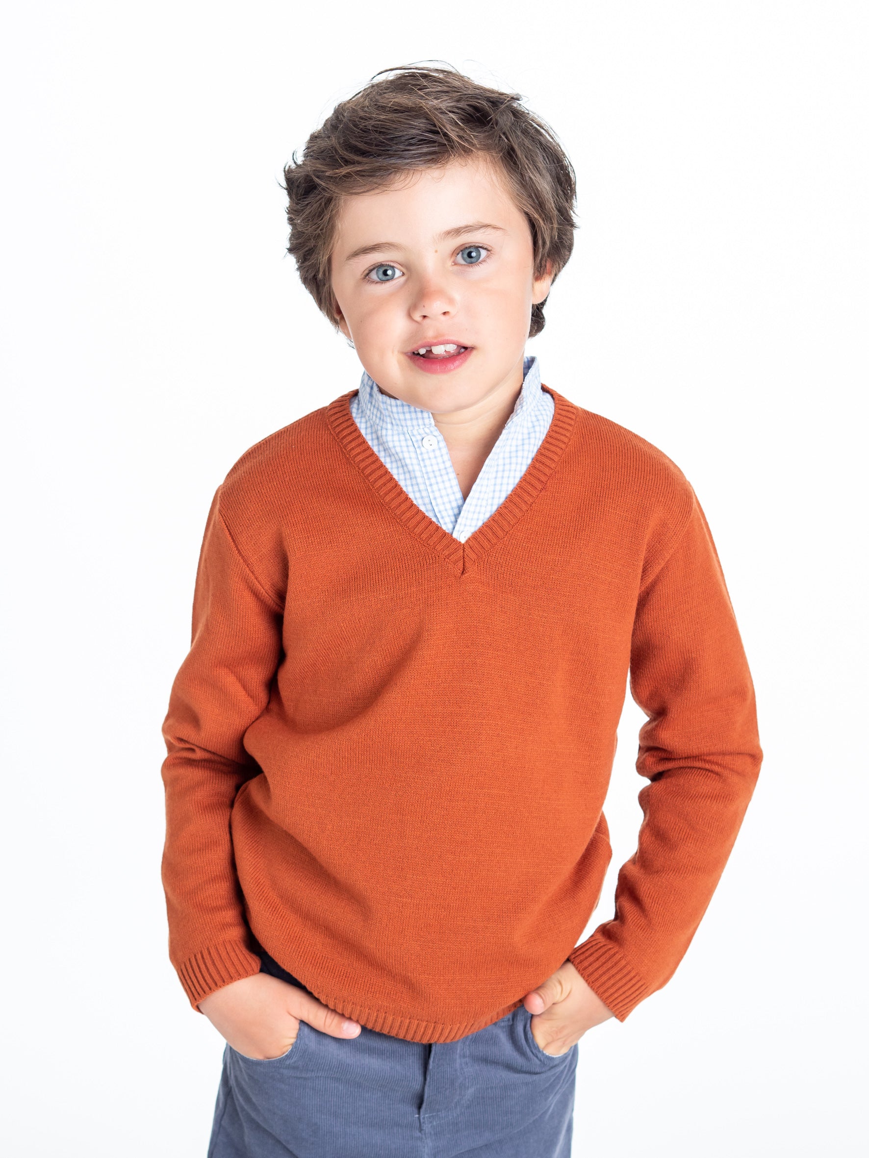 Pull carreaux