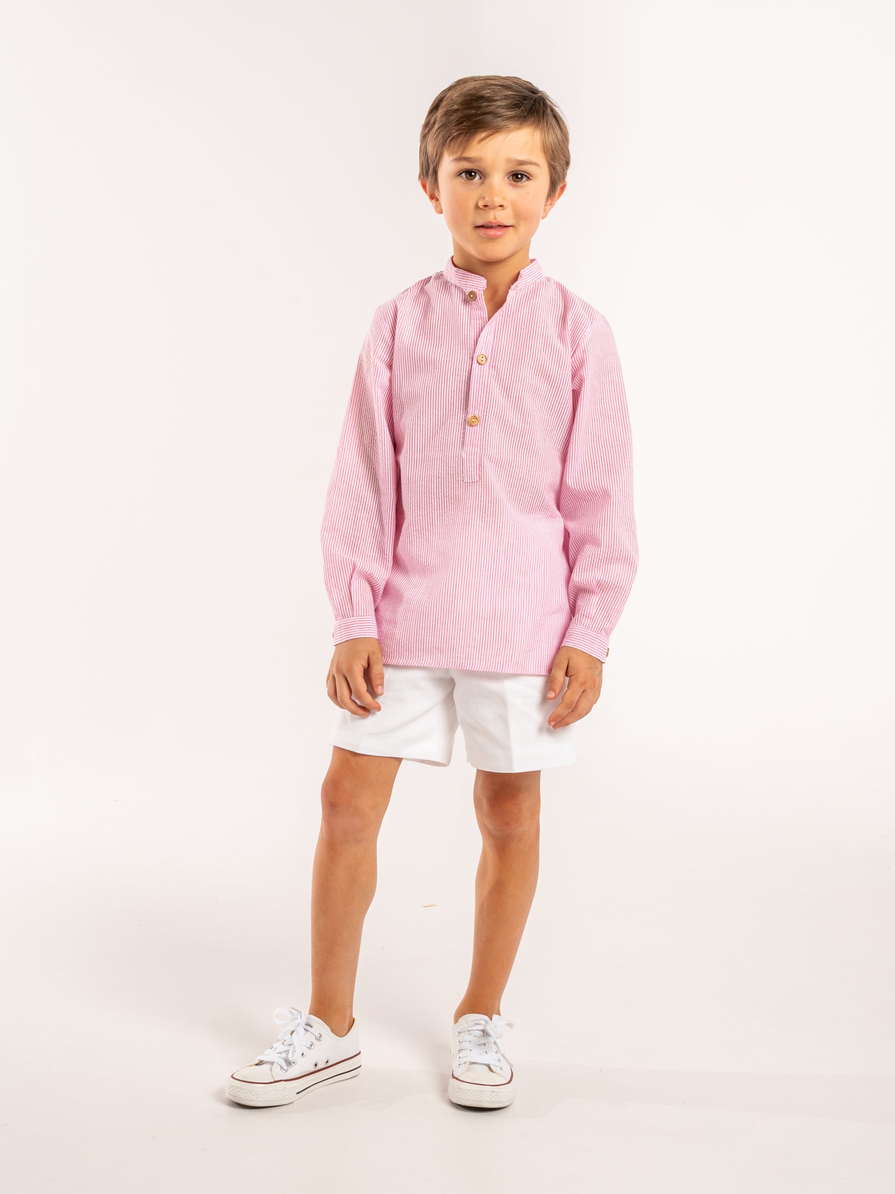 Camisa mao rayas fresa