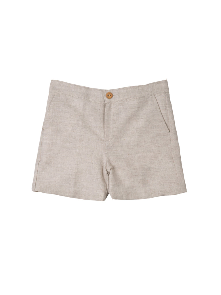 Bermuda en lin brut