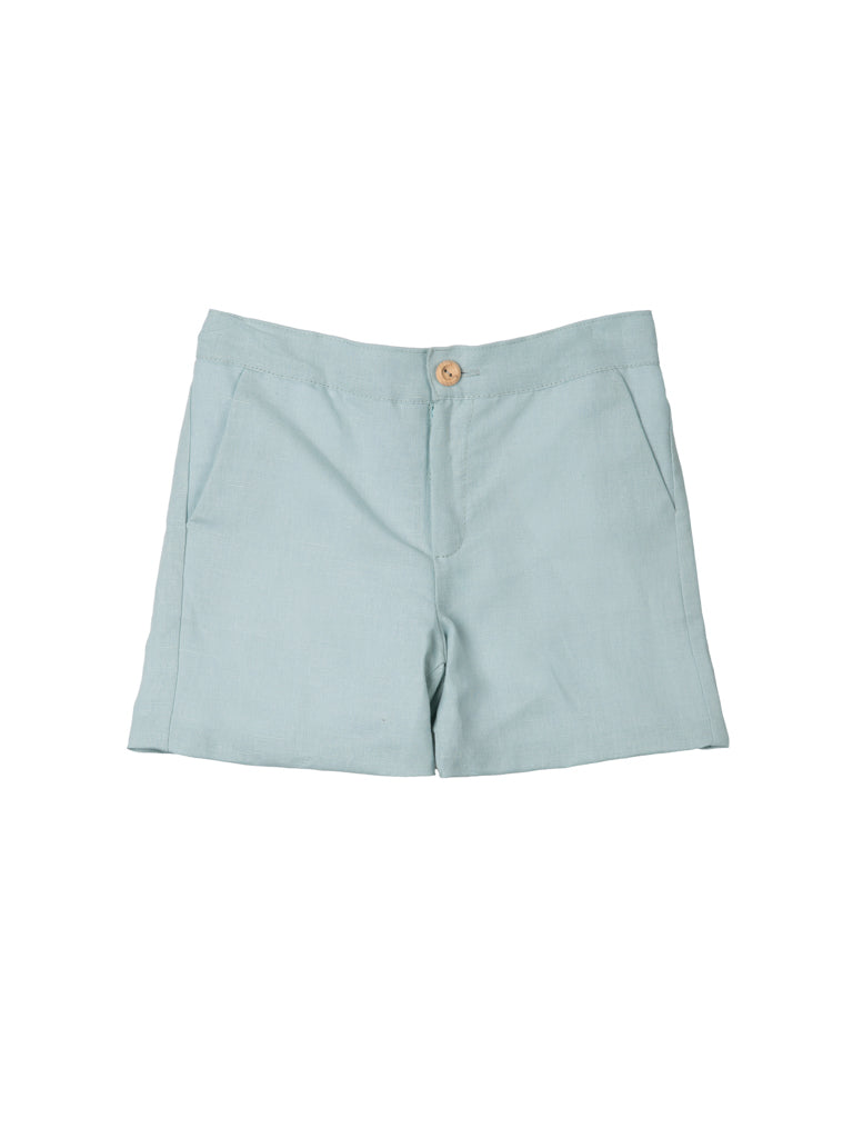 Bermuda 100% coton Garçon Vert - Terre de Marins