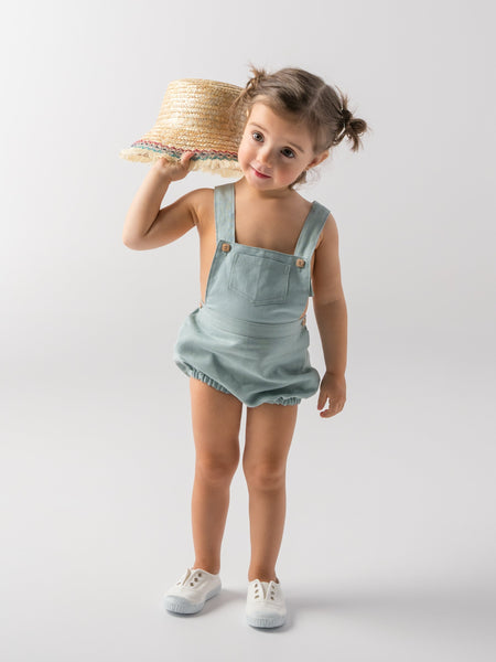 Peto lino verde para ni a Minis Baby Kids moda ni os Shop online
