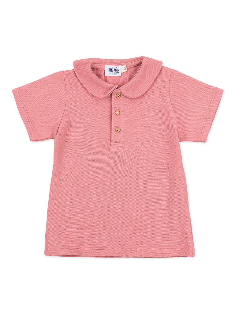 Polo col bébé rose