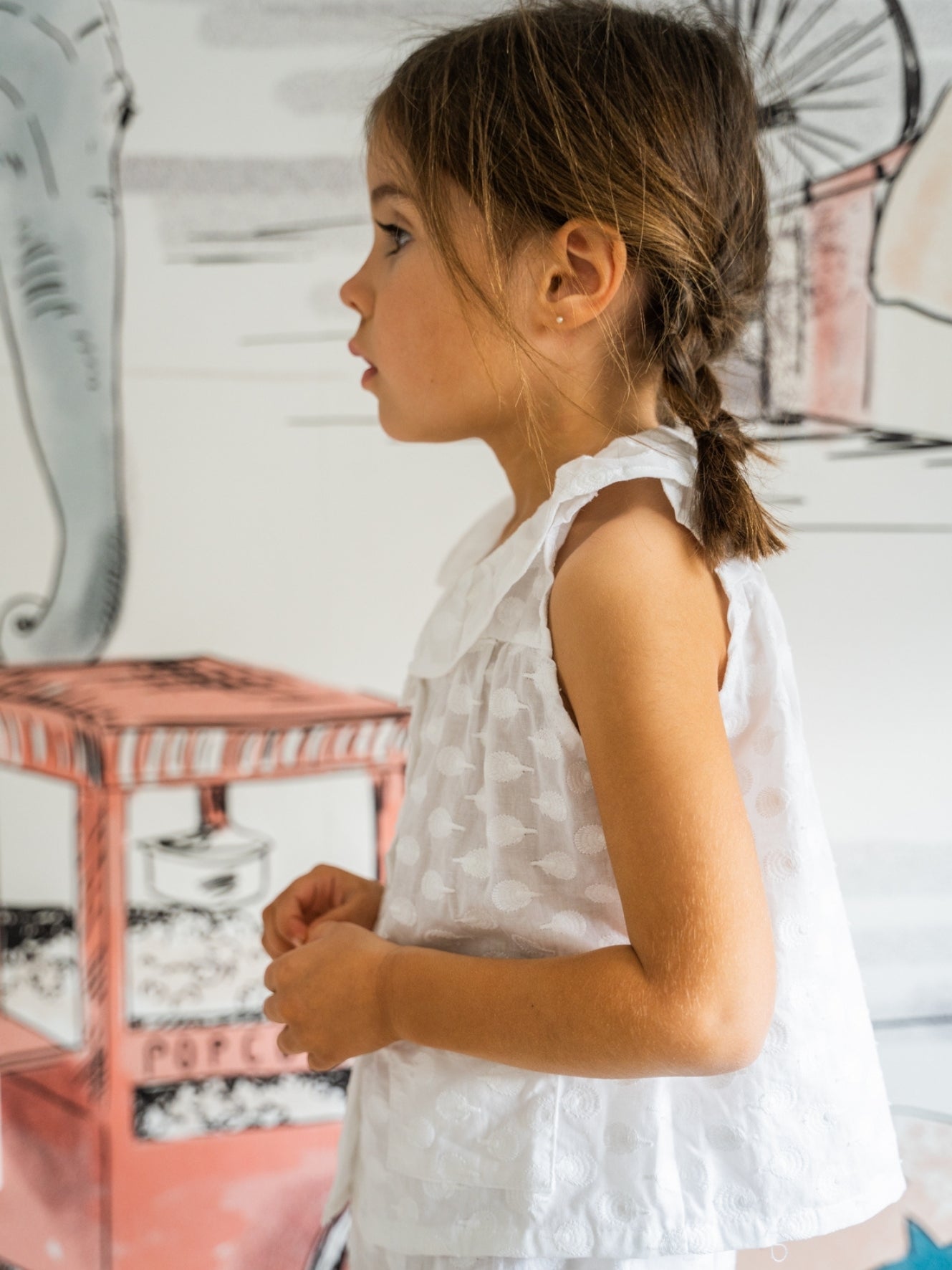 Short pajamas for girls