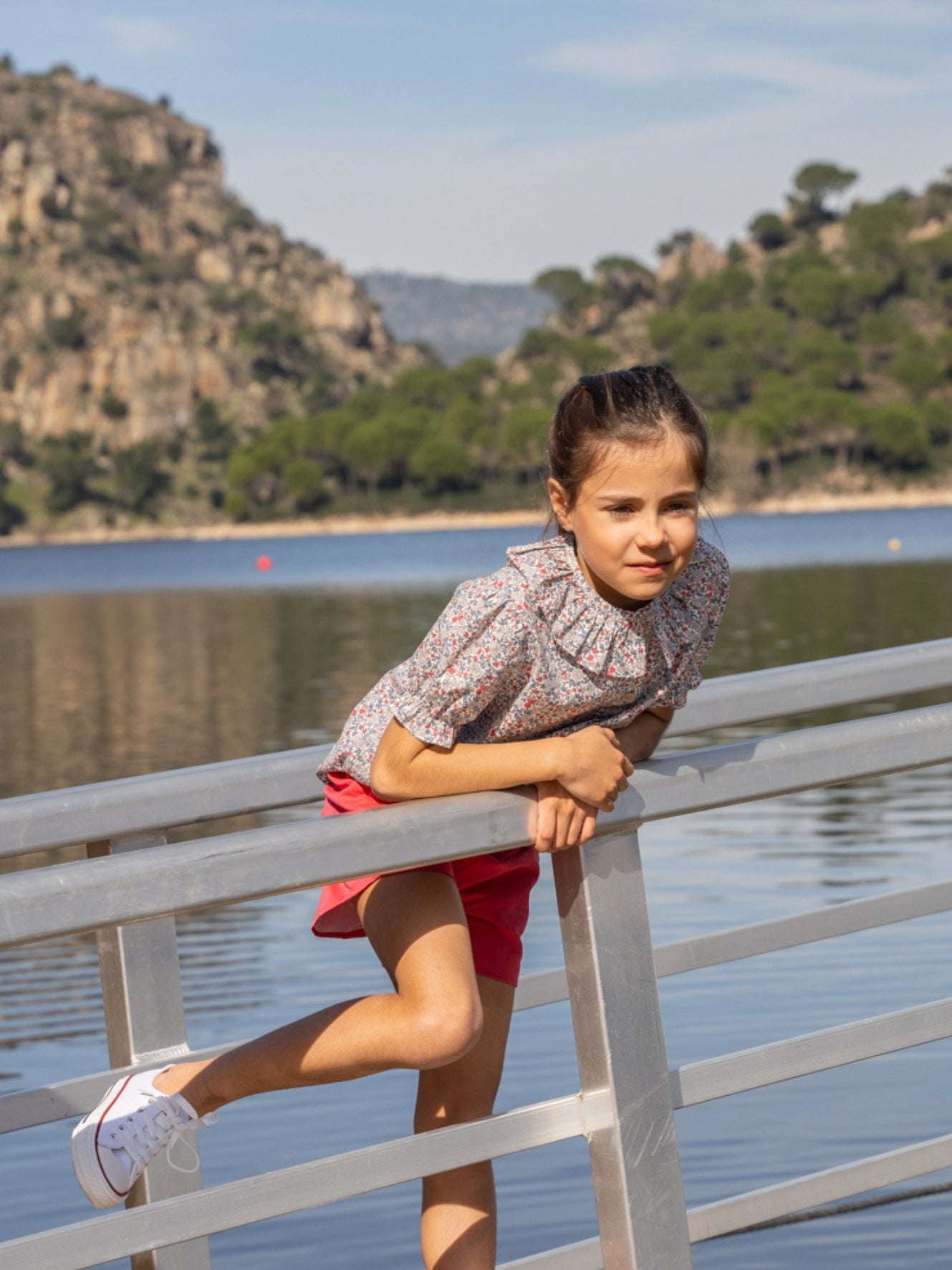 Blusa flores multicolor