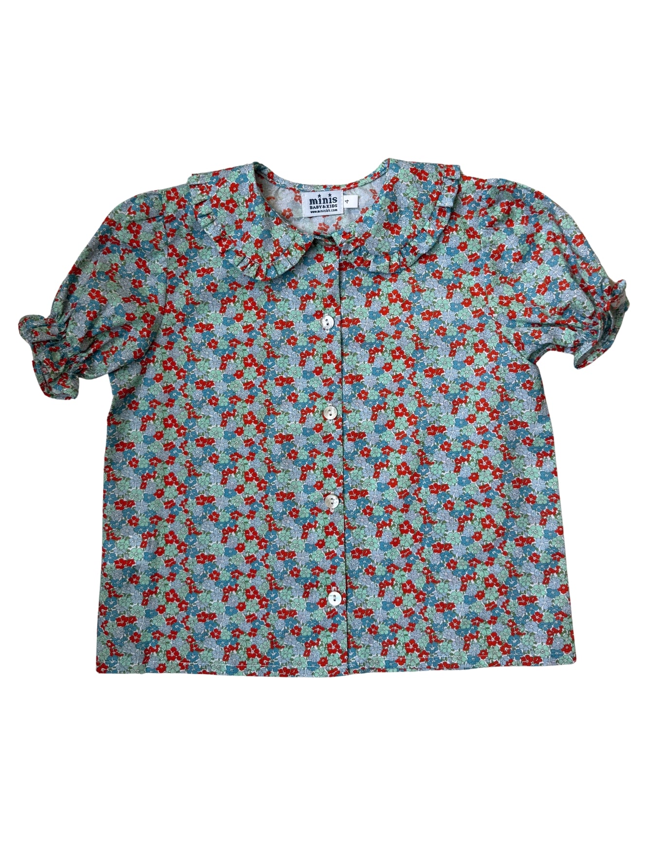 Blusa estampado multicolor
