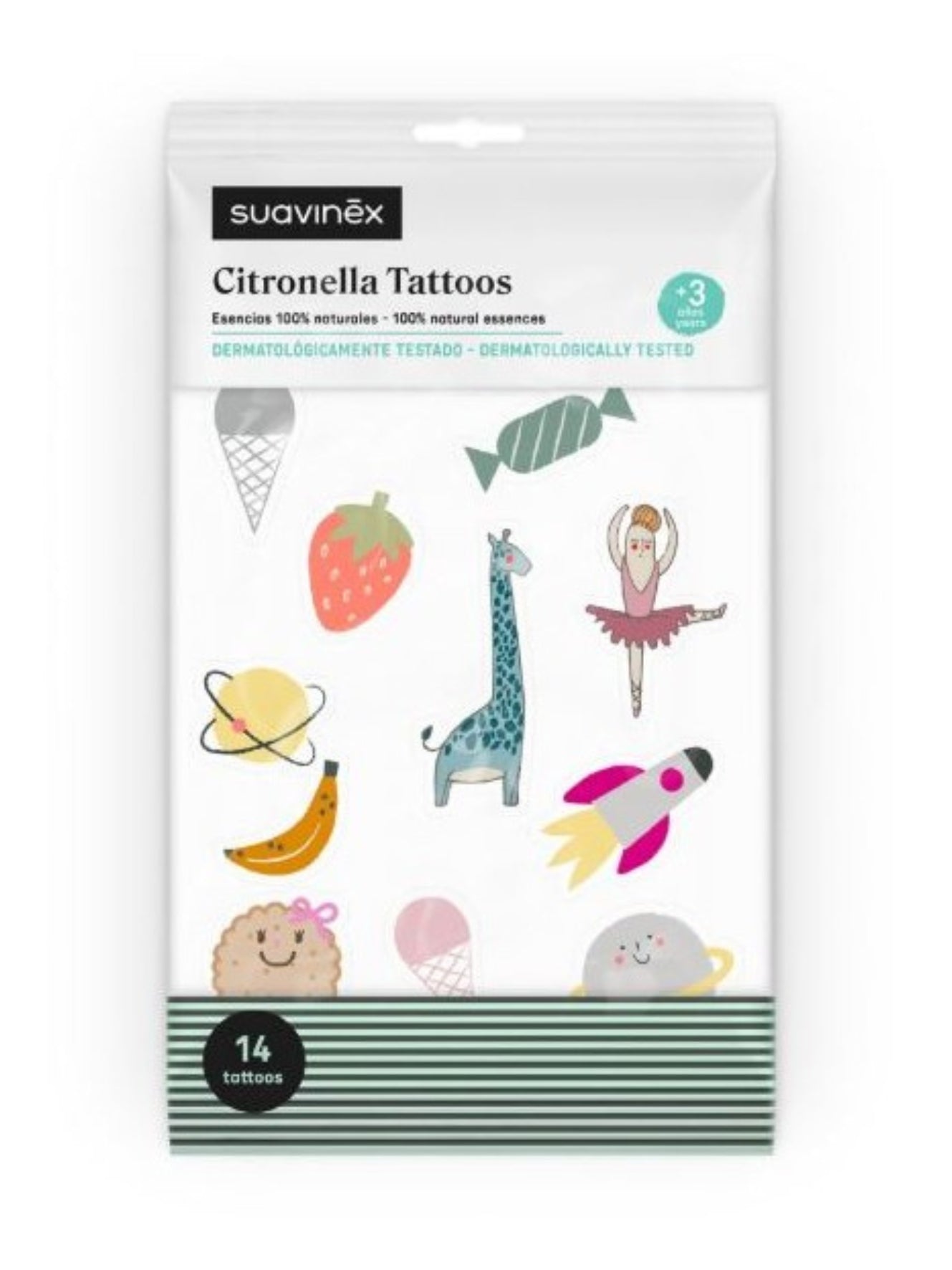 SUAVINEX Tattoos con citronella