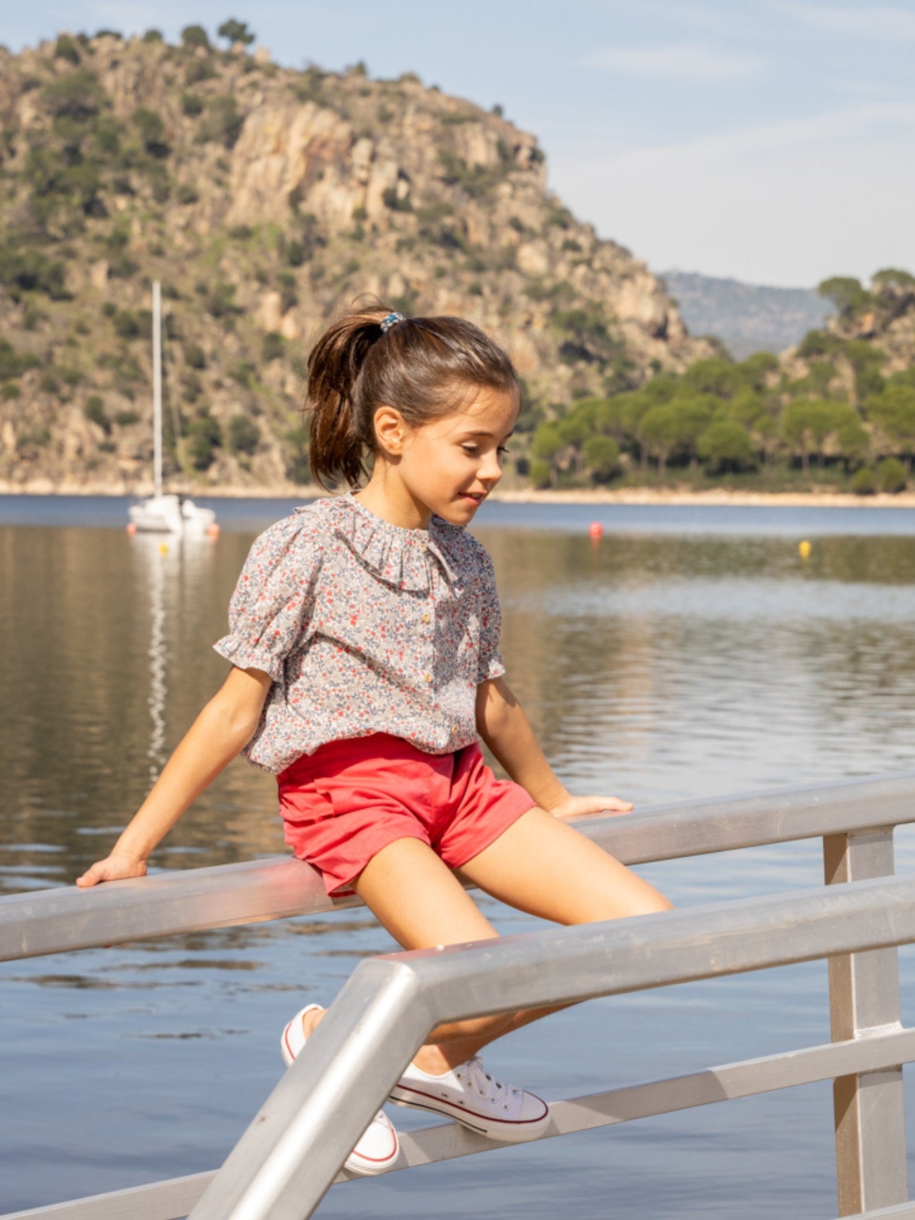 Blusa flores multicolor
