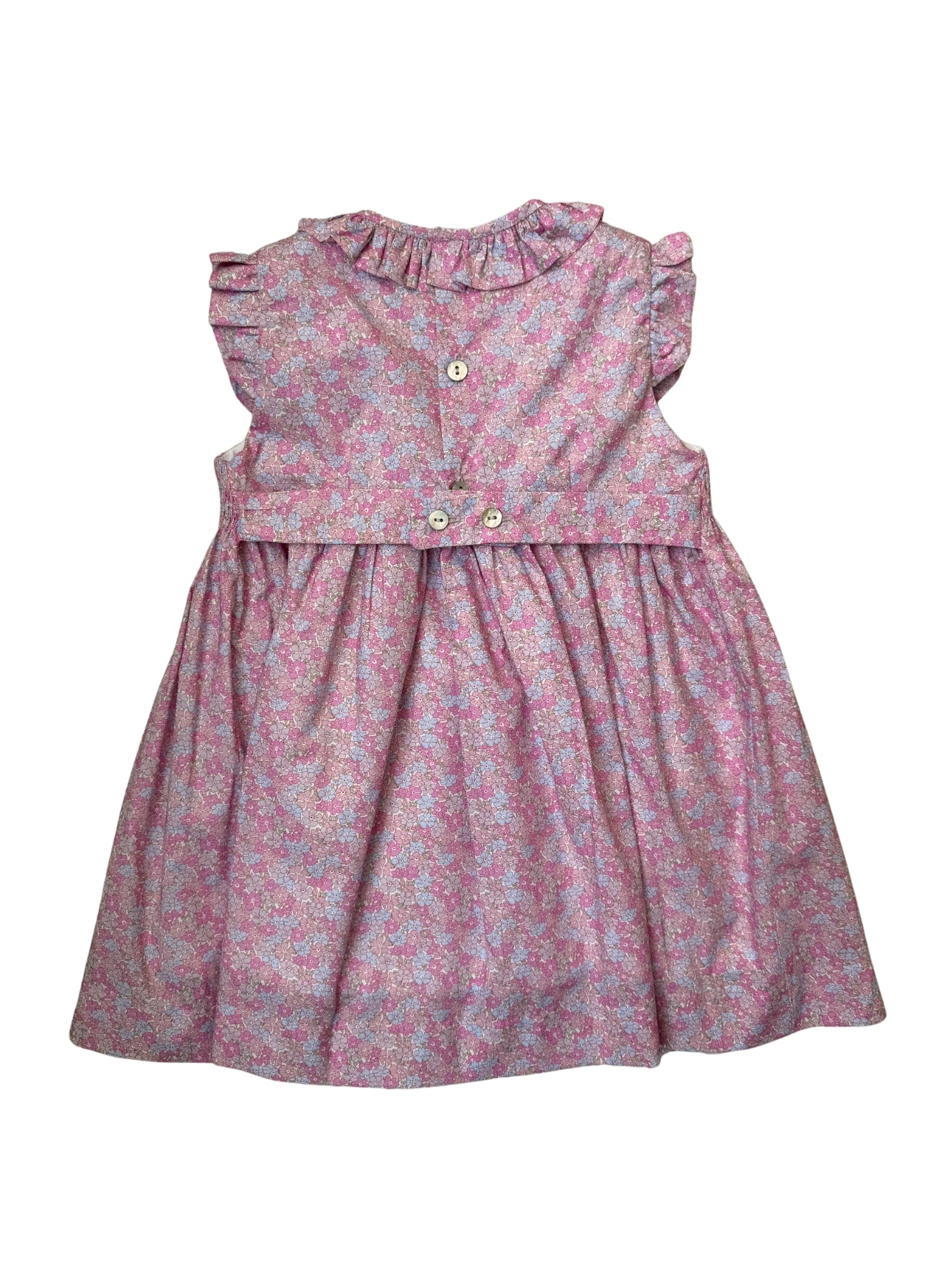 Vestido fruncido gomas