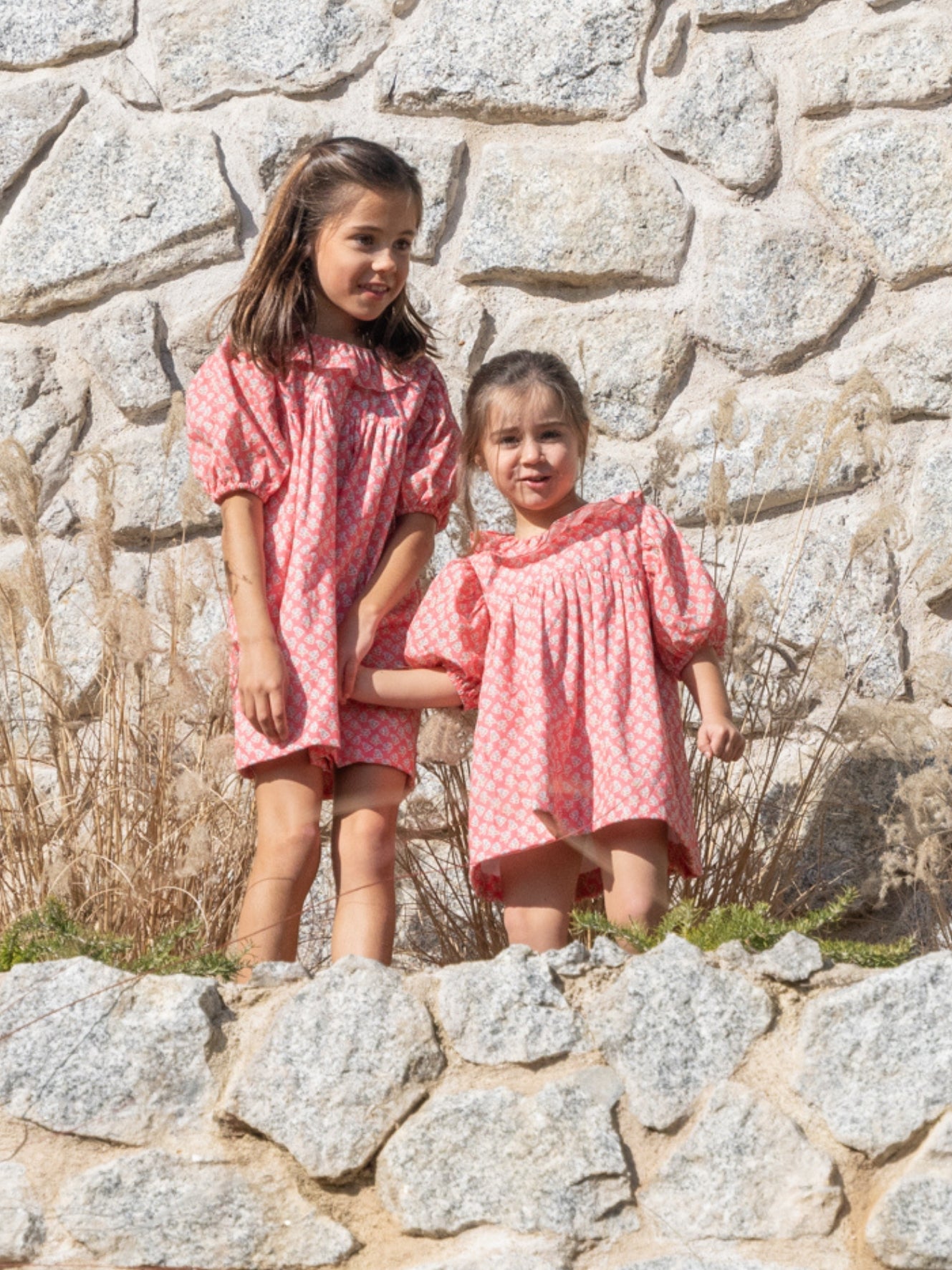 Vestido estampado cuello