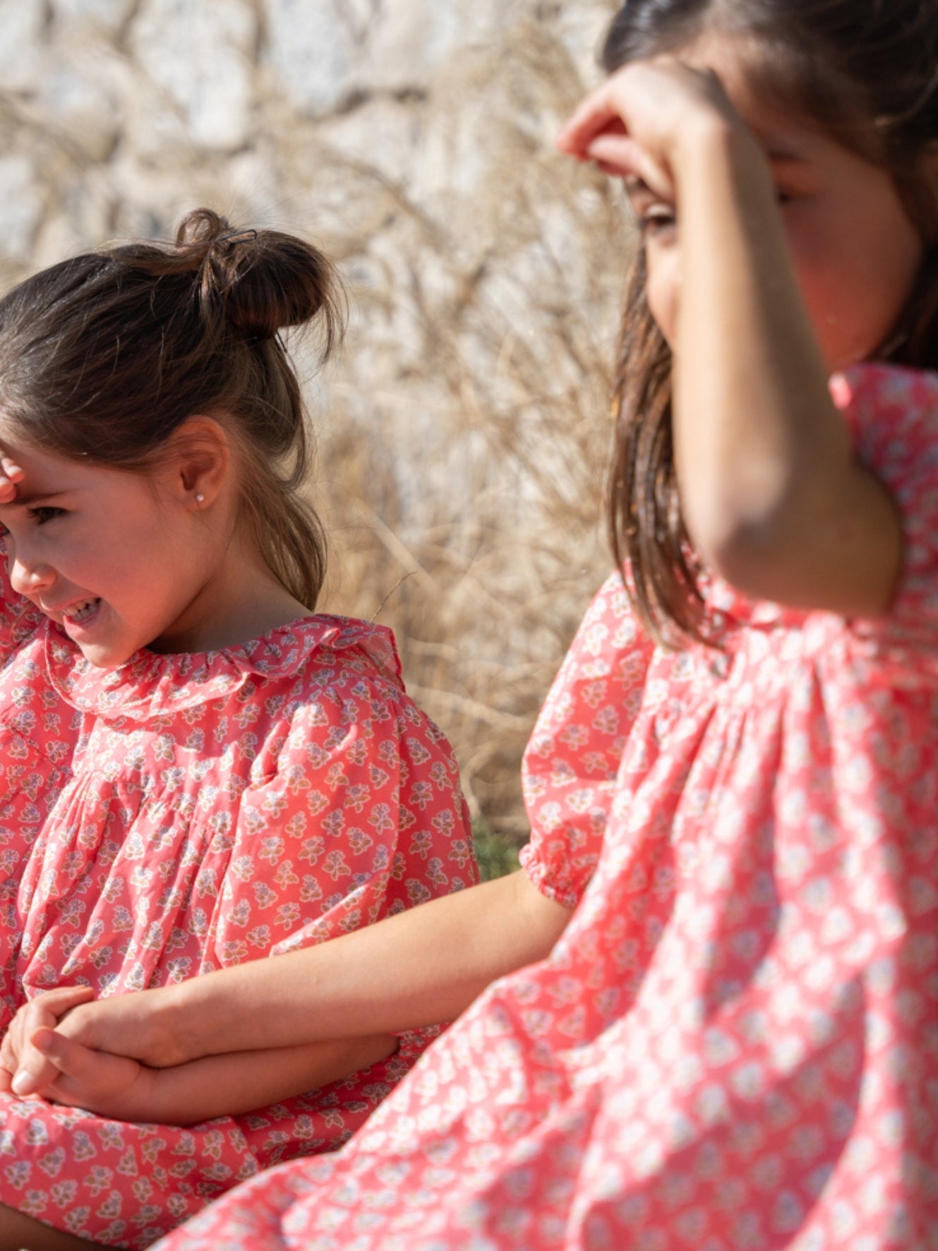 Vestido estampado cuello