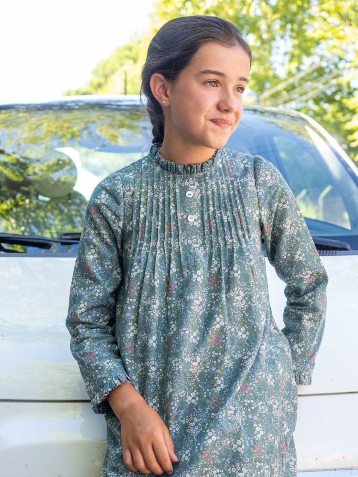 Vestido jaretas