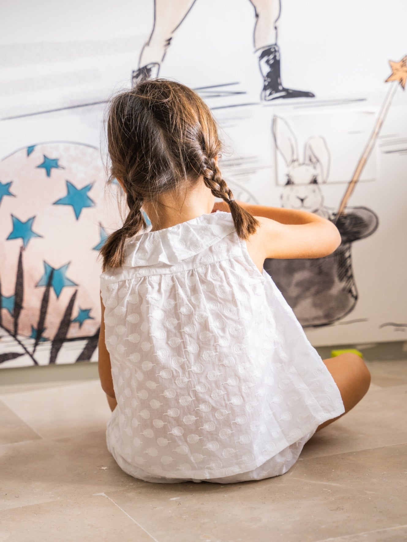 Short pajamas for girls