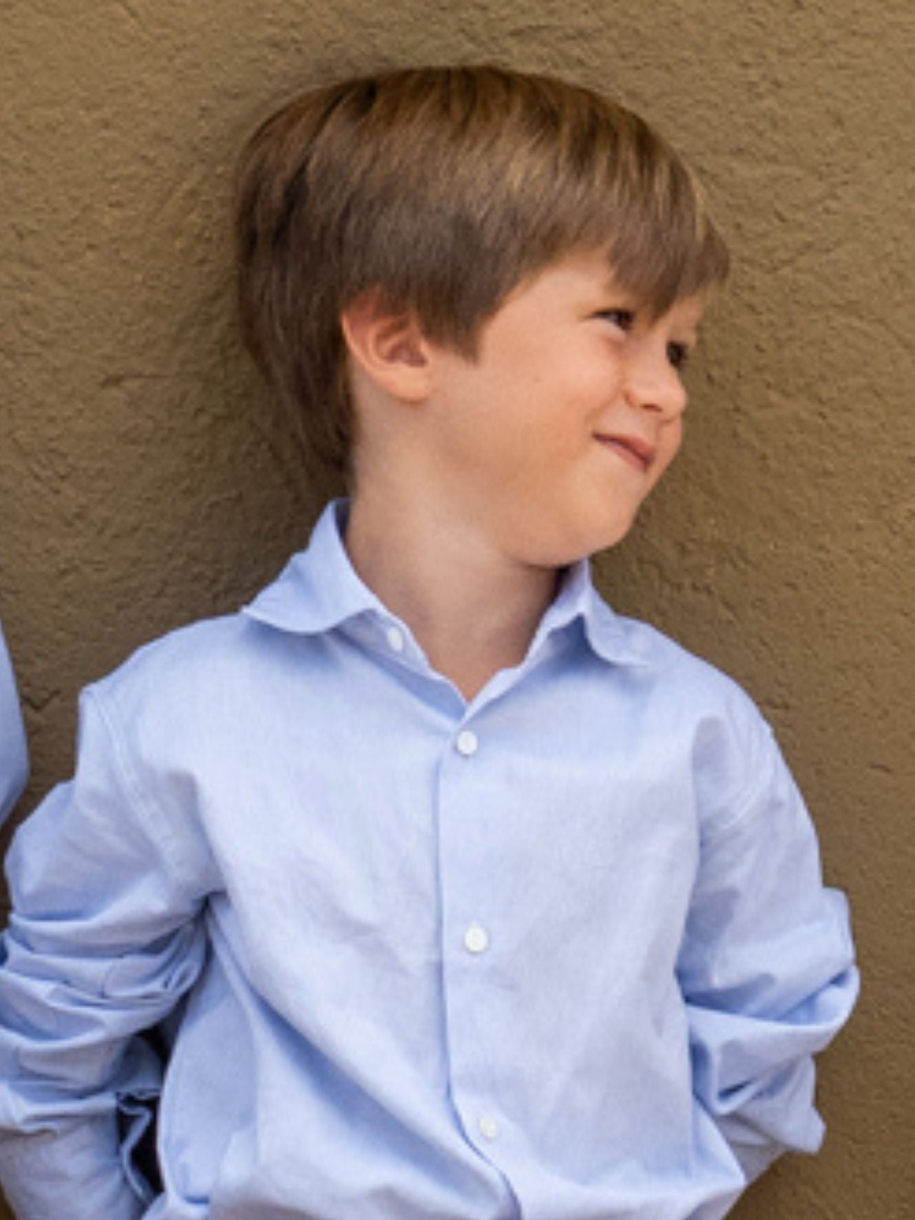 Chemise oxford bleue