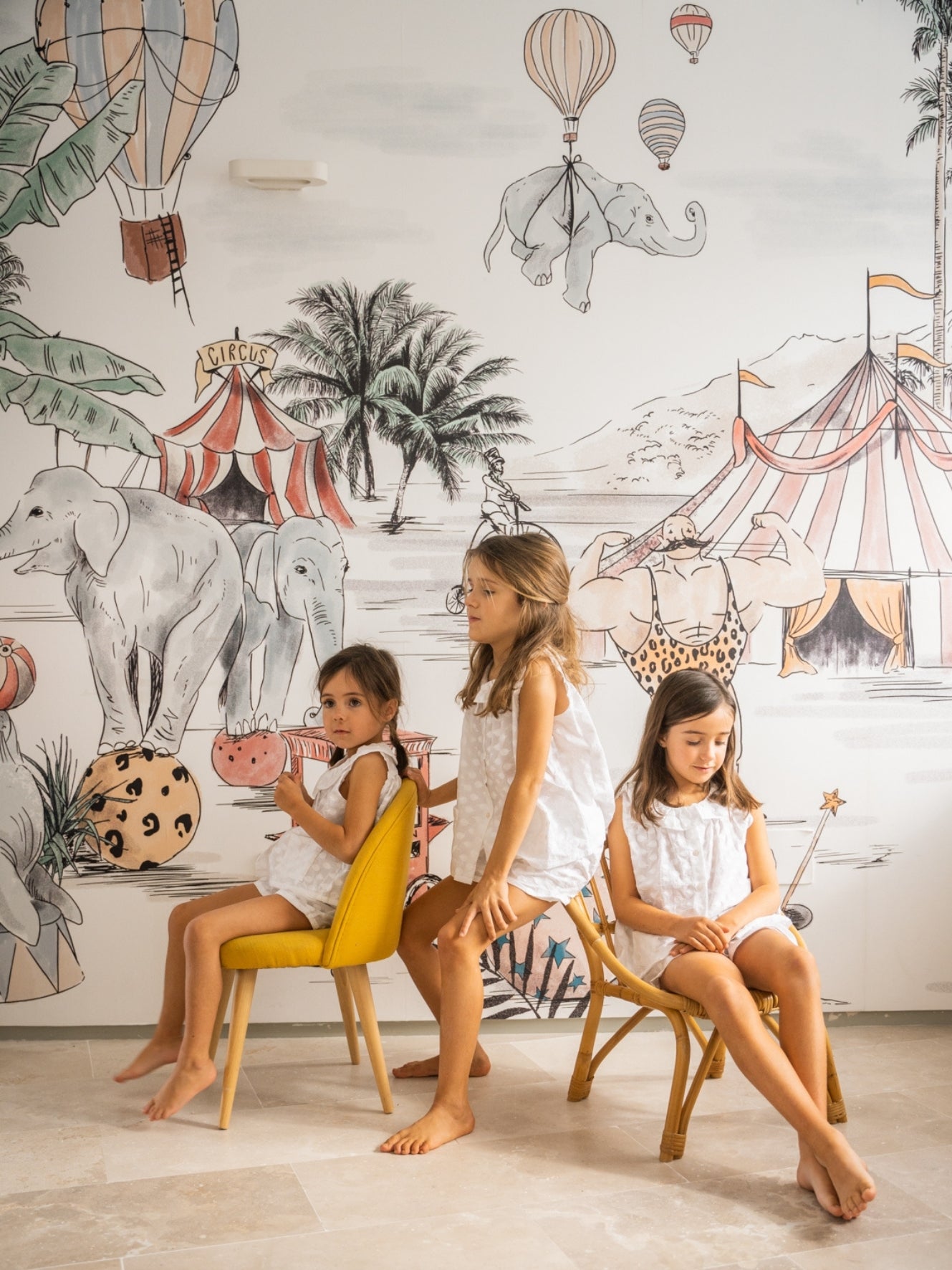 Short pajamas for girls