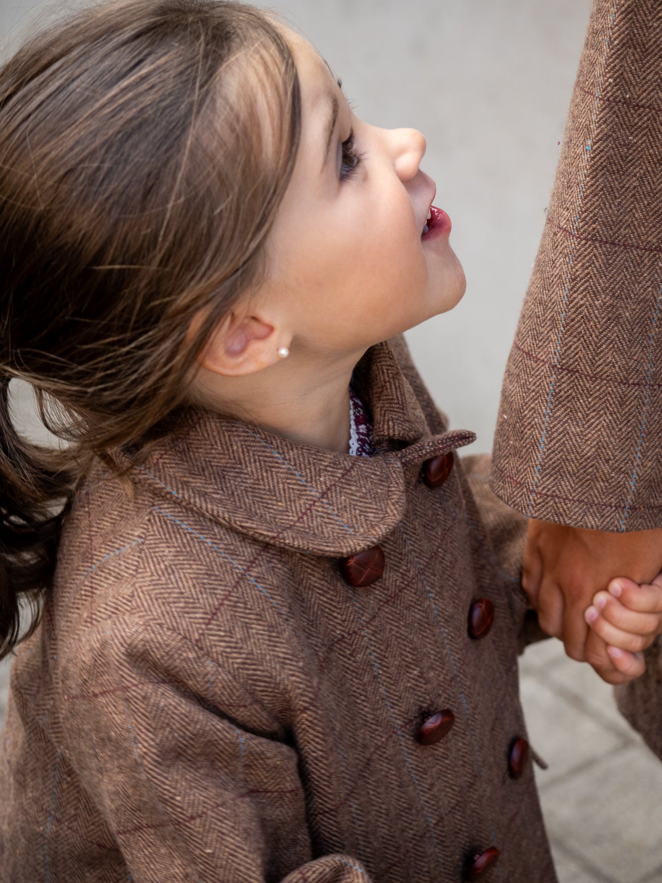 Herringbone coat