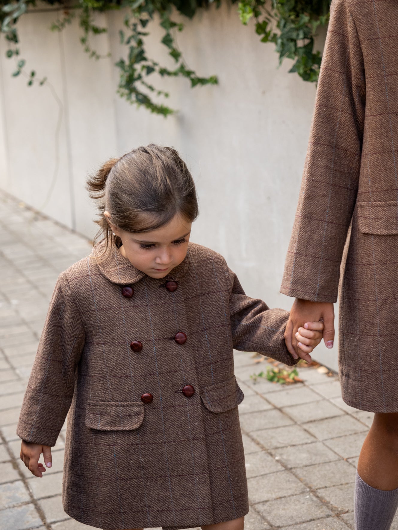 Herringbone coat