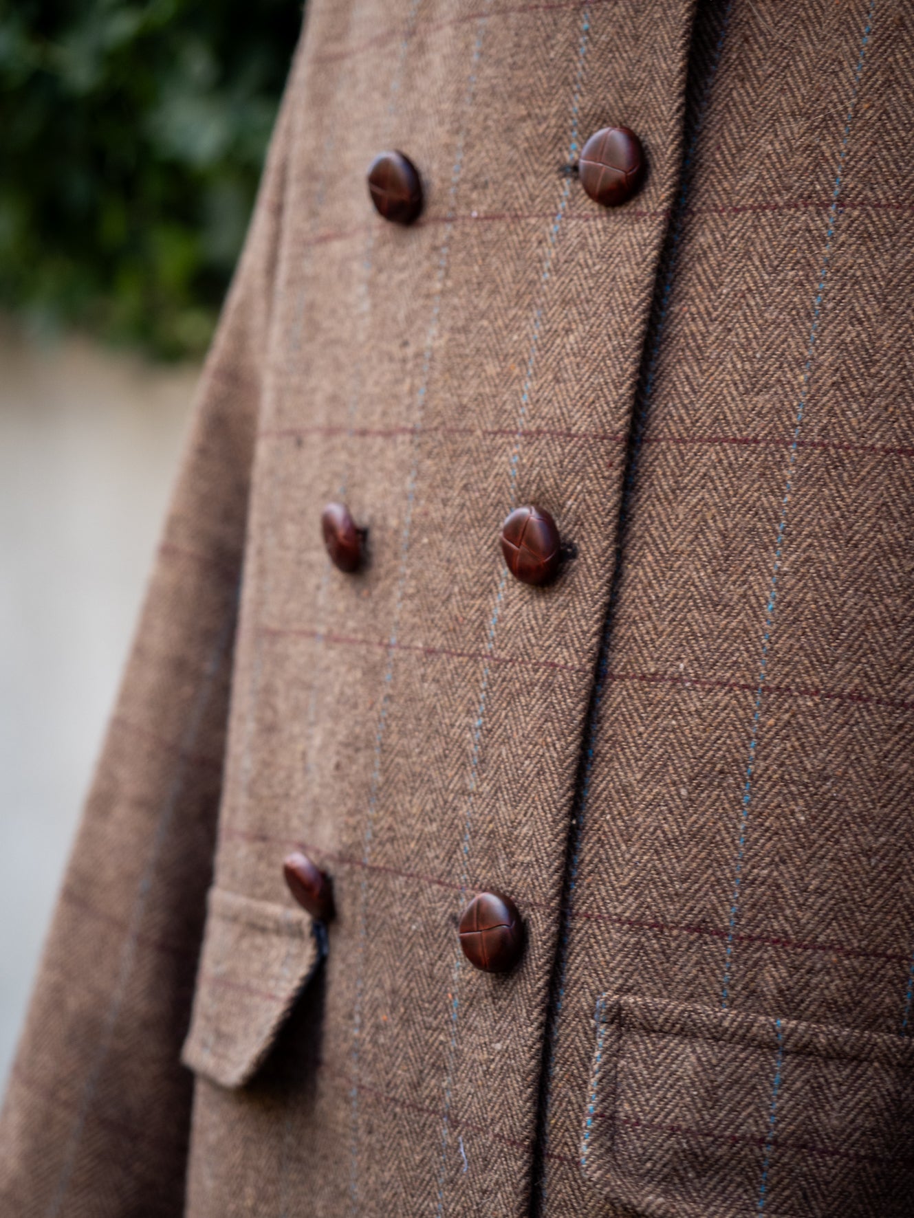 Herringbone coat