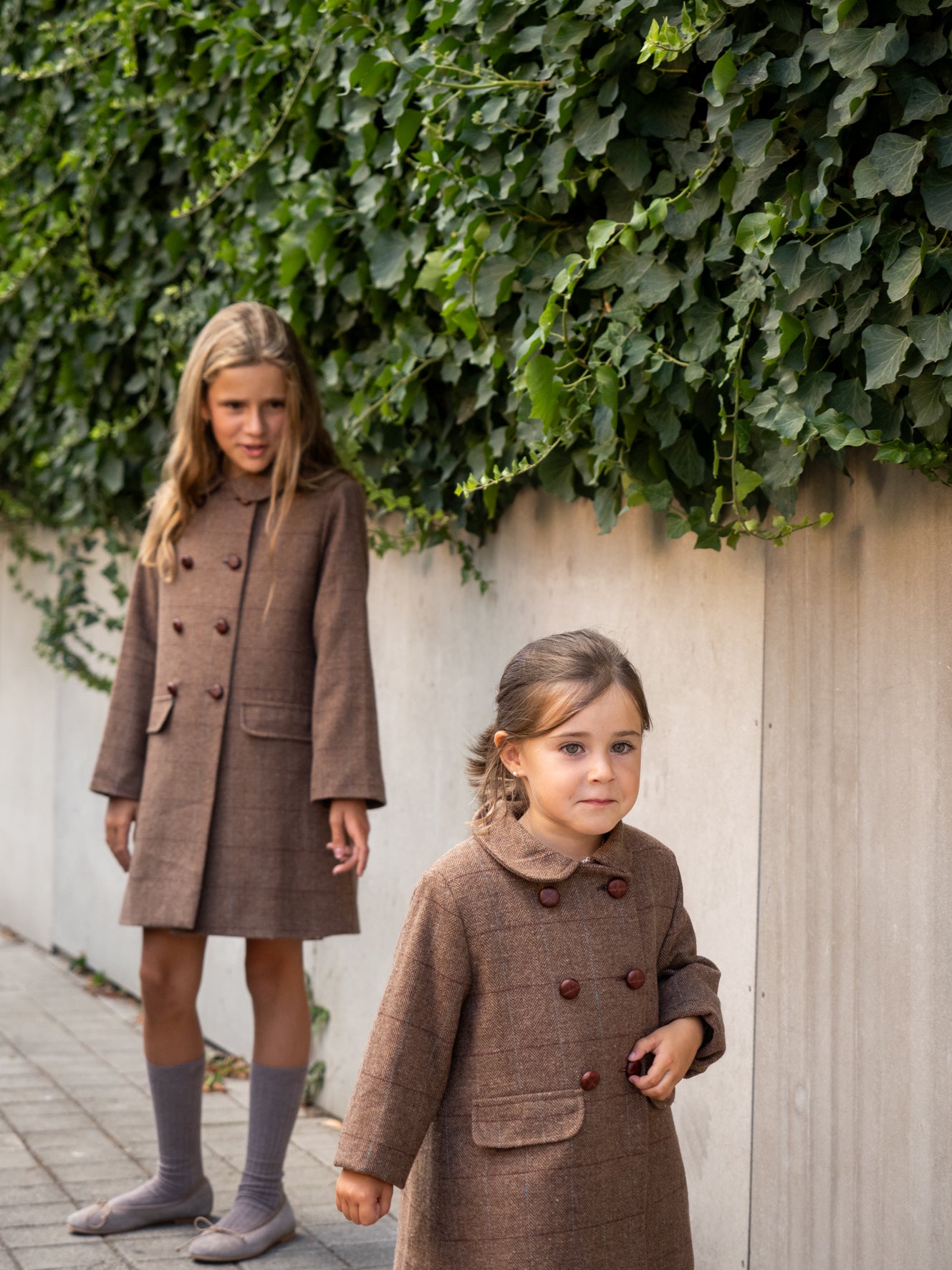 Herringbone coat