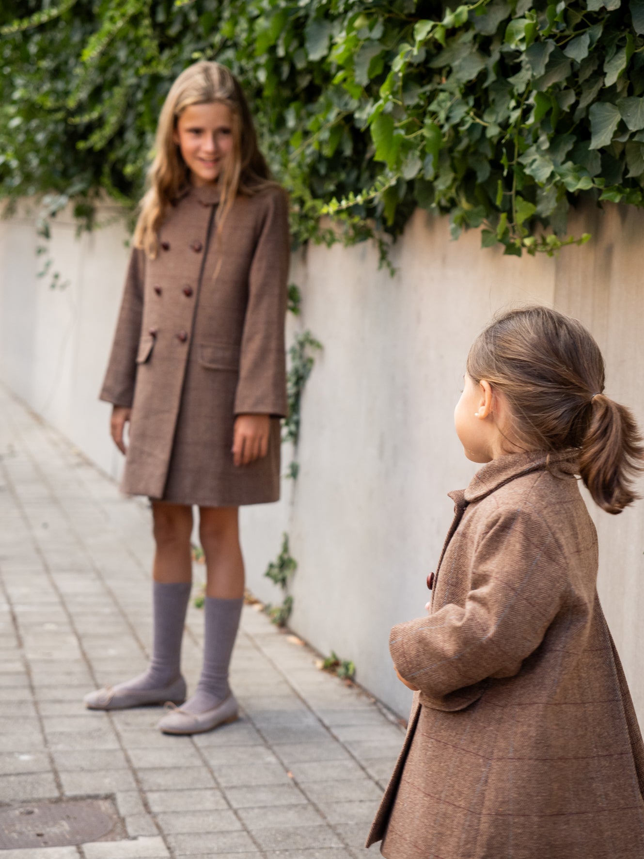 Herringbone coat