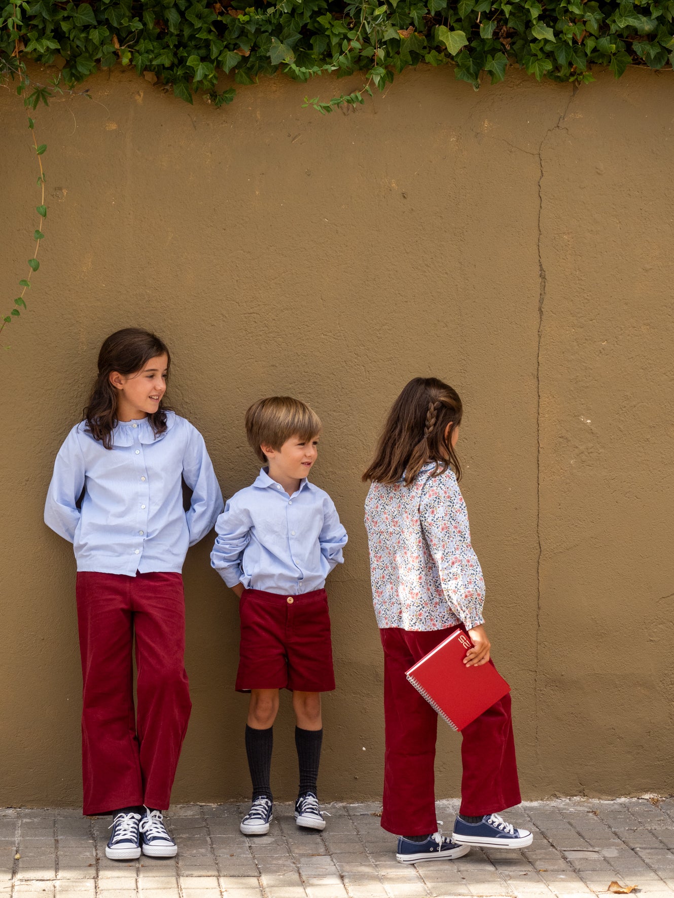 Camisa azul oxford