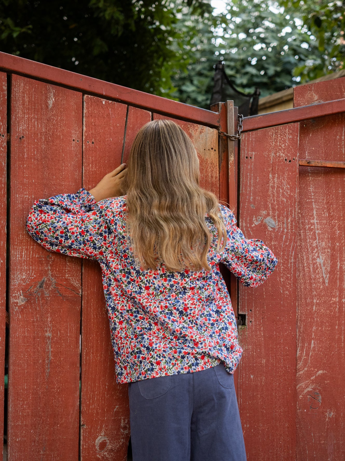 Floral blouse