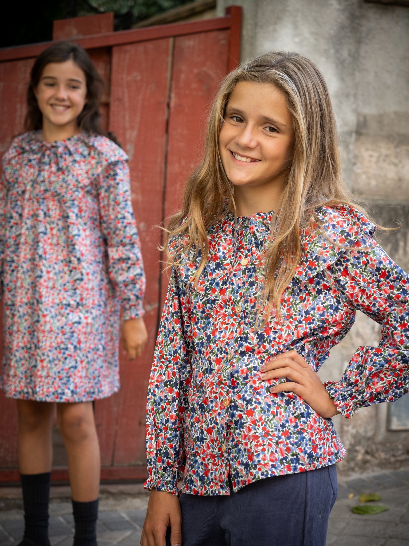 Floral blouse