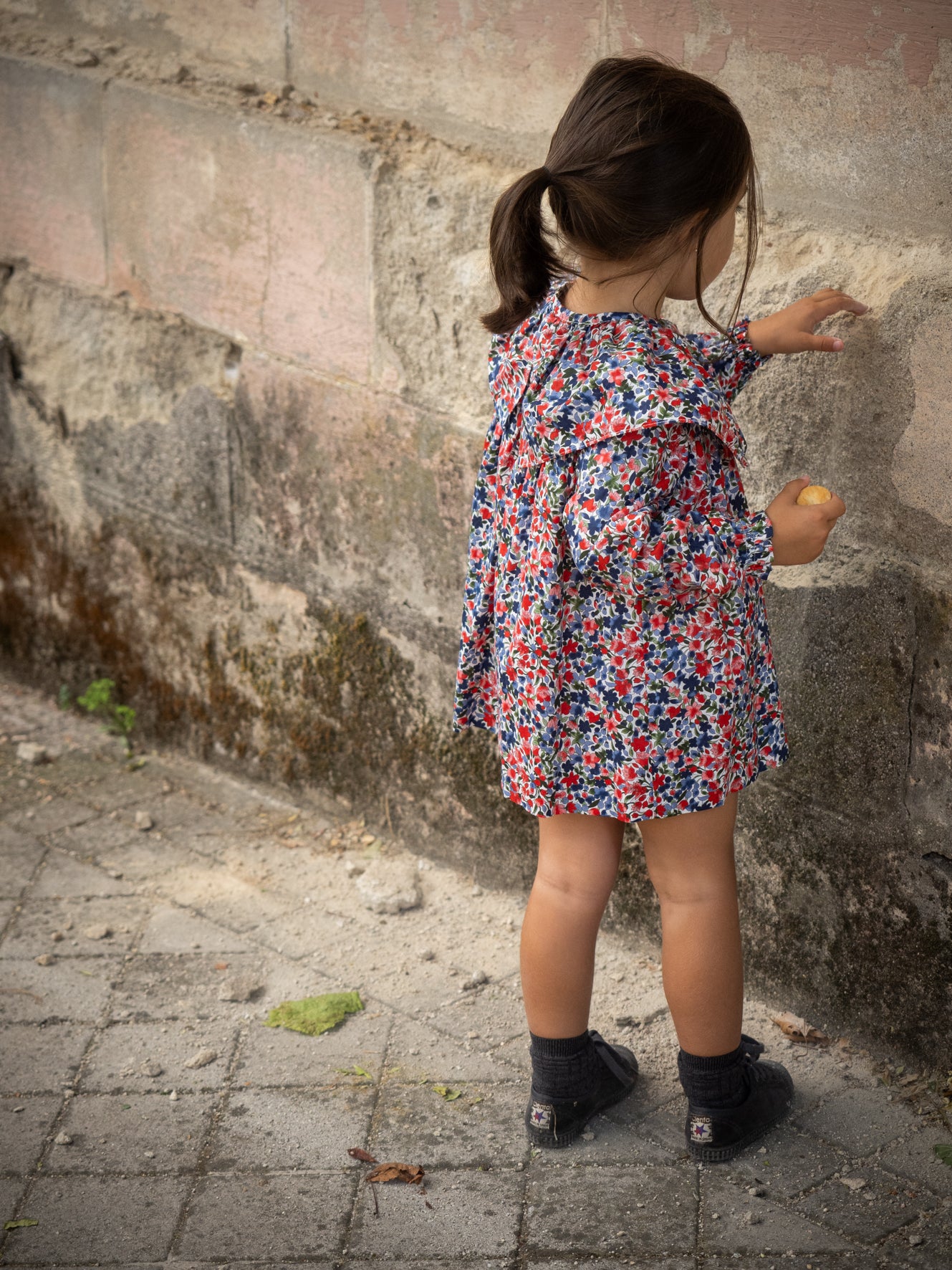 Vestido cuello maxi