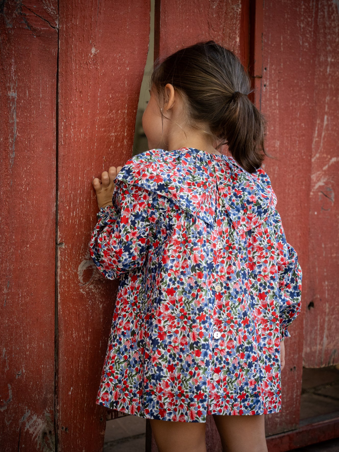 Vestido cuello maxi