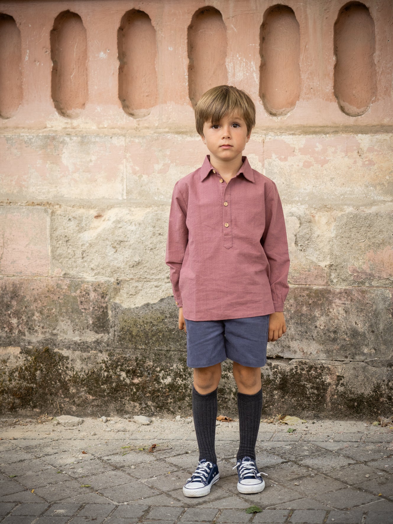 Chemise à carreaux
